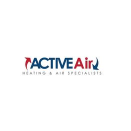 Active Air logo with arrows, tagline: Heating & Air Specialists.