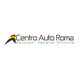 Logo di "Centro Auto Roma" con testo: "Revisioni Vendita Officina".