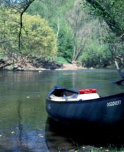 Kanufahren auf der Saale