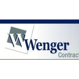 Logo with initials "W" and "Wenger Contract" text on a stylized design.