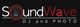 "SoundWave logo with a speaker in the letter O, featuring the text 'DJ and PHOTO' below."