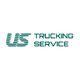 US Trucking Service logo with stylized "US" in green.