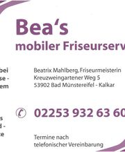 Bea's mobiler Friseurservice Logo