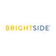 BRIGHTSIDE logo with "BRIGHT" in yellow and "SIDE" in blue text on a white background.