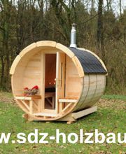 Saunafässer, Fasssaunen, Gartensaunen, Fass Saunen Typ NH 250-300-400