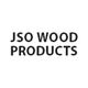 Text "JSO Wood Products" in bold, black font on a white background.