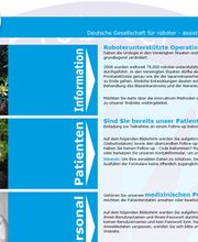 Webapplikation für DGRU