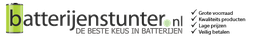 Logo van BatterijenStunter.nl met groene batterij en opschrift "De Beste Keus in Batterijen".