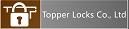 Logo von Topper Locks Co. Ltd, ein Schloss-Symbol neben dem Firmennamen auf grauem Hintergrund.