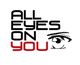 Text "ALL EYES ON YOU" mit stilisiertem Auge daneben.