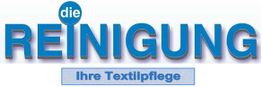 Logo mit blauem Text: "die REINIGUNG" und darunter "Ihre Textilpflege" auf hellem Hintergrund.