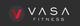 VASA Fitness logo with a red "V" on a dark background.