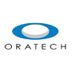 Logo showing a blue oval around a white circle, with the word "ORATECH" below.