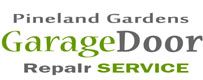 Logo for Pineland Gardens Garage Door Repair Service.
