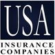 USA Insurance Companies logo with white text on a dark background.