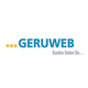 Logo mit Text: "GERUWEB - Kunden finden Sie".