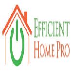 Efficient Home Pro logo: a green power symbol inside an orange house outline.