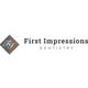 Logo of "First Impressions Dentistry" with initials "FJ" in a diamond shape.