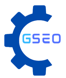 Logo G520 en letras azules dentro de un engranaje azul oscuro.