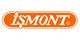 Logo mit weißem Text "ISMONT" auf orangefarbenem Hintergrund.