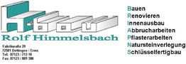 Logo der Firma Rolf Himmelsbach in Dettingen, bietet Bau- und Renovierungsdienstleistungen.