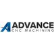 Logo of Advance CNC Machining with a blue stylized letter "A".