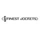 Logo with stylized text: "Finest Jackets" in a unique, geometric font.