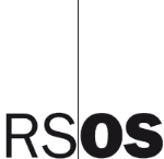 Logo mit Buchstaben "RSOS" und einem vertikalen Strich daneben.
