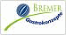 Logo von Bremer Gastroconcepts mit blau-grünem Globus und geschwungenem Schriftzug.