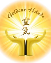 Goldene Hände Logo
