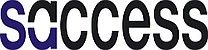 Logo mit dem Wort "SUCCESS" in schwarzer Schrift, wobei die ersten beiden Buchstaben blau sind.