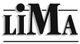 Schwarzer Text "LiMa" mit Schatteneffekt zwischen zwei horizontalen Linien auf weißem Hintergrund.