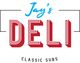 "Jay's Deli logo with 'Classic Subs' text below in red and blue lettering."