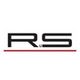 Logo mit den Buchstaben "RS" in schwarzer Schrift, unterstrichen mit einer roten Linie.