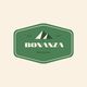 Groen logo met de tekst "BONANZA Reviewers" en een bergpictogram, met "OCT. 2017" erboven.