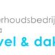 Logo van Onderhoudsbedrijf Breda: Gevel- en dakreiniging, met een blauwe en groene druppel.