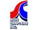 Logo with red and blue shapes and text: "SIGN CRAFTERS INC."