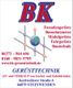 BK Gerüsttechnik Werbung mit Kontaktinfos, Leistungsangebot und Firmenadresse in Steinwenden.