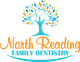 Tree logo for North Reading Family Dentistry with colorful leaves and stylized text.