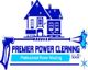 Logo of Premier Power Cleaning, LLC with a house and a pressure washer illustration.