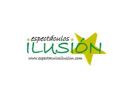 Logo de "Espectáculos Ilusión" con una estrella amarilla.