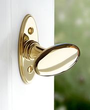 Fenstergriff Capella, Messing poliert