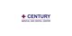 Century Medical and Dental Center logo with a blue and red cross symbol.