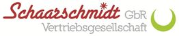 Logo mit Text "Schaarschmidt GbR Vertriebsgesellschaft" und einem grünen Halbkreis.