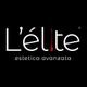 Logo su sfondo nero con testo "L'élite estetica avanzata".