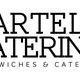 Logo van Bartels Catering, met tekst "Sandwiches & Catering" in zwarte letters.
