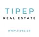 TIPEP Real Estate Logo mit Website-Adresse www.tipep.de.