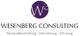 Logo von Wesenberg Consulting mit Slogan: Personalbeschaffung, Entwicklung, Schulung.