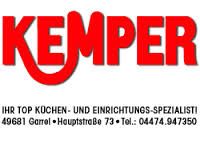 Kemper-Logo, Küchenspezialist in Garrel, Adresse: Hauptstraße 73, Telefon: 04474 947350.