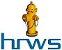 Gelber Hydrant über dem blauen Schriftzug "hrws" auf weißem Hintergrund.